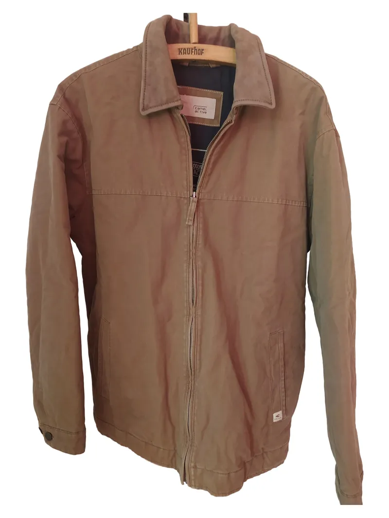 camel active Herren Leichte Jacke Übergangsjacke Braun Gr. 50 L 4