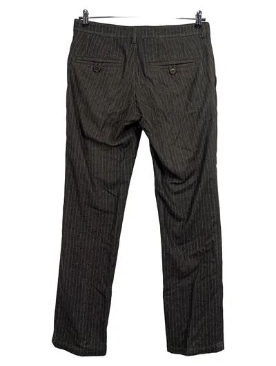 DRYKORN Herren Anzughose W32 Braun Nadelstreifen Business Wolle