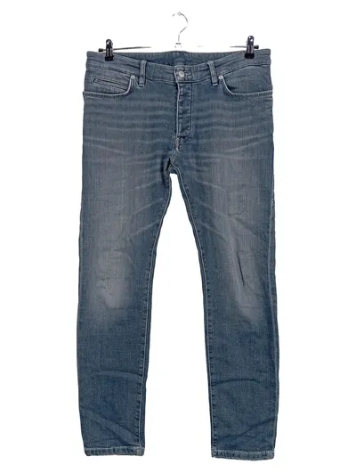 DRYKORN Jeans Slim Fit Herren Blau W34 Denim Hose Casual