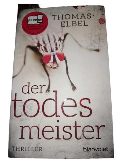 Der Todesmeister Thomas Elbel Thriller Blanvalet Buch