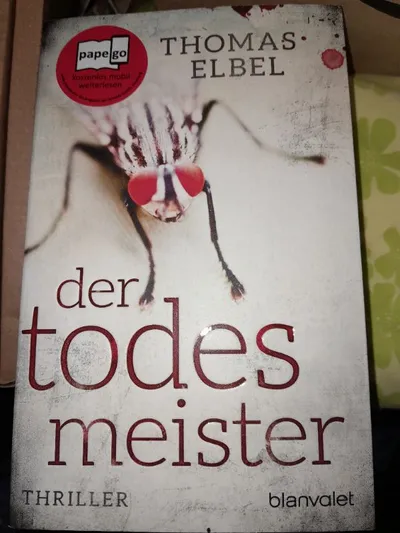 Der Todesmeister Thomas Elbel Thriller Blanvalet Buch