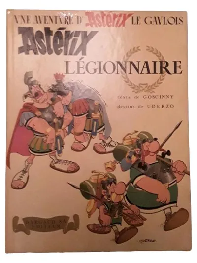 Asterix Legionnaire Comic Band 10 Rene Goscinny Uderzo Abenteuer