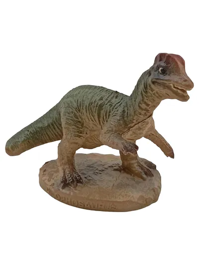 BULLYLAND Dilophosaurus Dinosaurier Spielfigur Grün 6 cm Handbemalt