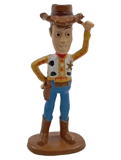 Disney Pixar Toy Story Woody Actionfigur Cowboy Figur 7, 5 cm Mehrfarbig