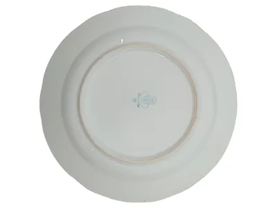 Kahla Essteller Teller Porzellan Weiß Goldrand 23, 5 cm Klassisch
