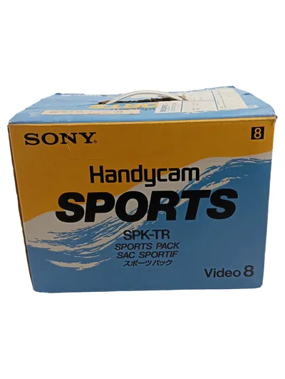 Sony Handycam Sports Pack SPK-TR Gelb Video 8 Camcorder Zubehör