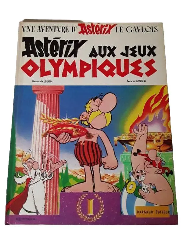 Comic Asterix Band 12 Astérix aux Jeux Olympiques Goscinny 1