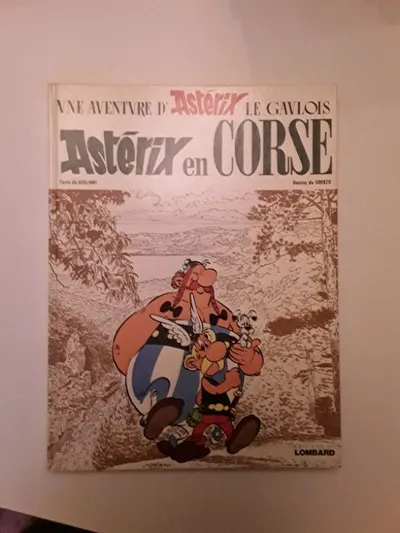 Astérix en Corse Comic Band 20 Goscinny Uderzo Französisch Abenteuer