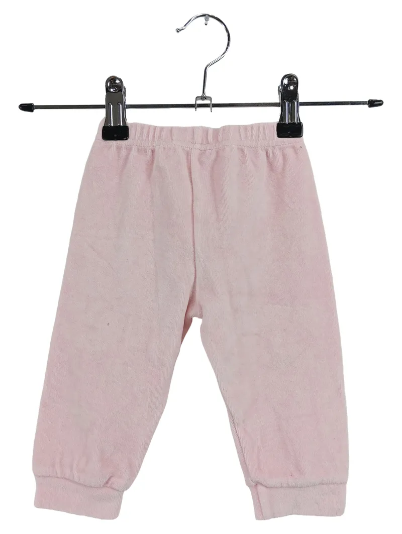 Bonpoint Stoffhose Kinderhose Rosa Gr. 62 Baumwolle 2