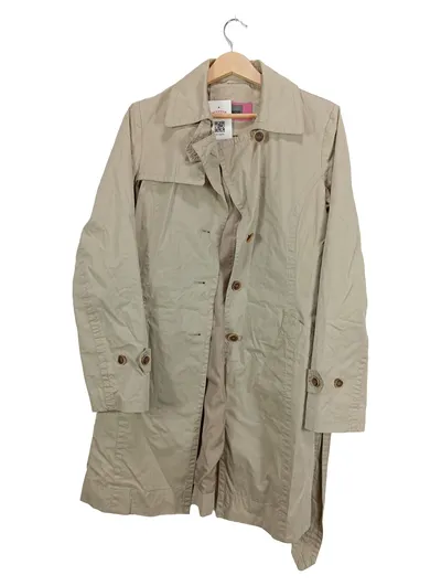 CINQUE Trenchcoat Damen Beige Gr. 36 S Klassisch Baumwolle
