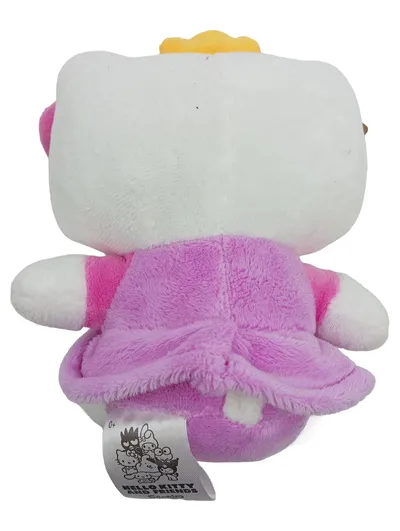 Sanrio Hello Kitty Kuscheltier Plüschtier Katze Weiß Pink 20cm