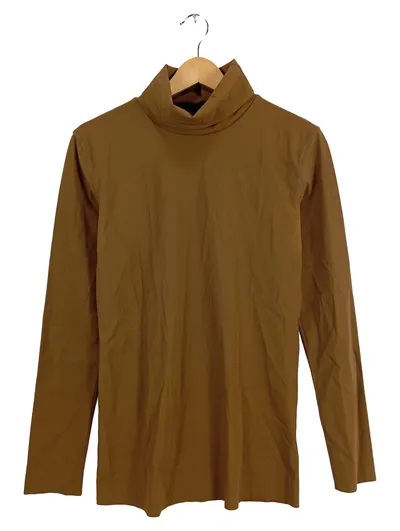 Steffen Schraut Rollkragenpullover Braun Gr. 38 Basic Langarm