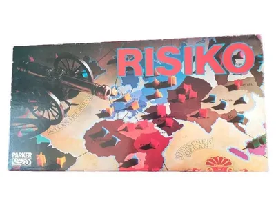 Parker Risiko Brettspiel Strategiespiel Klassiker Vintage