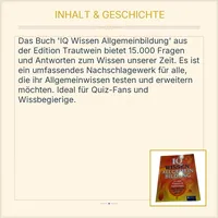 IQ Wissen Allgemeinbildung Edition Trautwein 15.000 Fragen Antworten Sachbuch 3