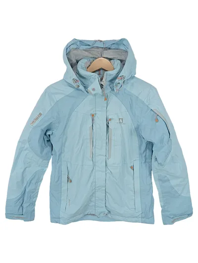 Icepeak Damen Outdoorjacke Blau Gr. 34 XS X-TREME Skijacke Kapuze