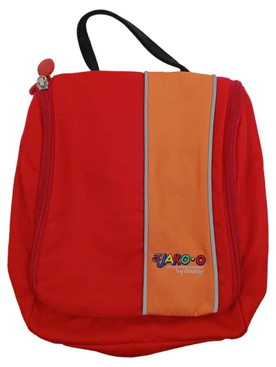 Deuter JAKO-O Kulturbeutel Wash Center Kinder Waschtasche Rot Sportlich