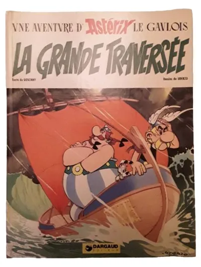 Asterix La Grande Traversée René Goscinny Comic Band 22 Dargaud Französisch