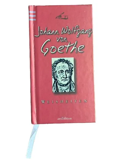 Geschenkbuch Weisheiten Johann Wolfgang von Goethe arsEdition Hardcover