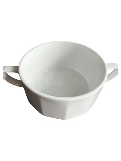 Graf von Henneberg Suppentasse Porzellan Weiß 300ml Klassisch