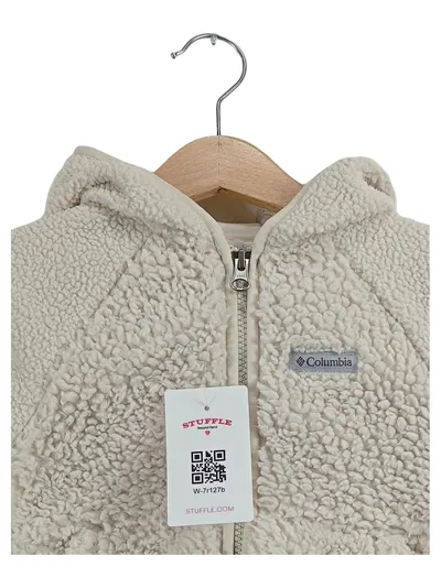 Columbia Fleecejacke Kinder Beige Gr. 86 (12-18 Monate) Outdoor