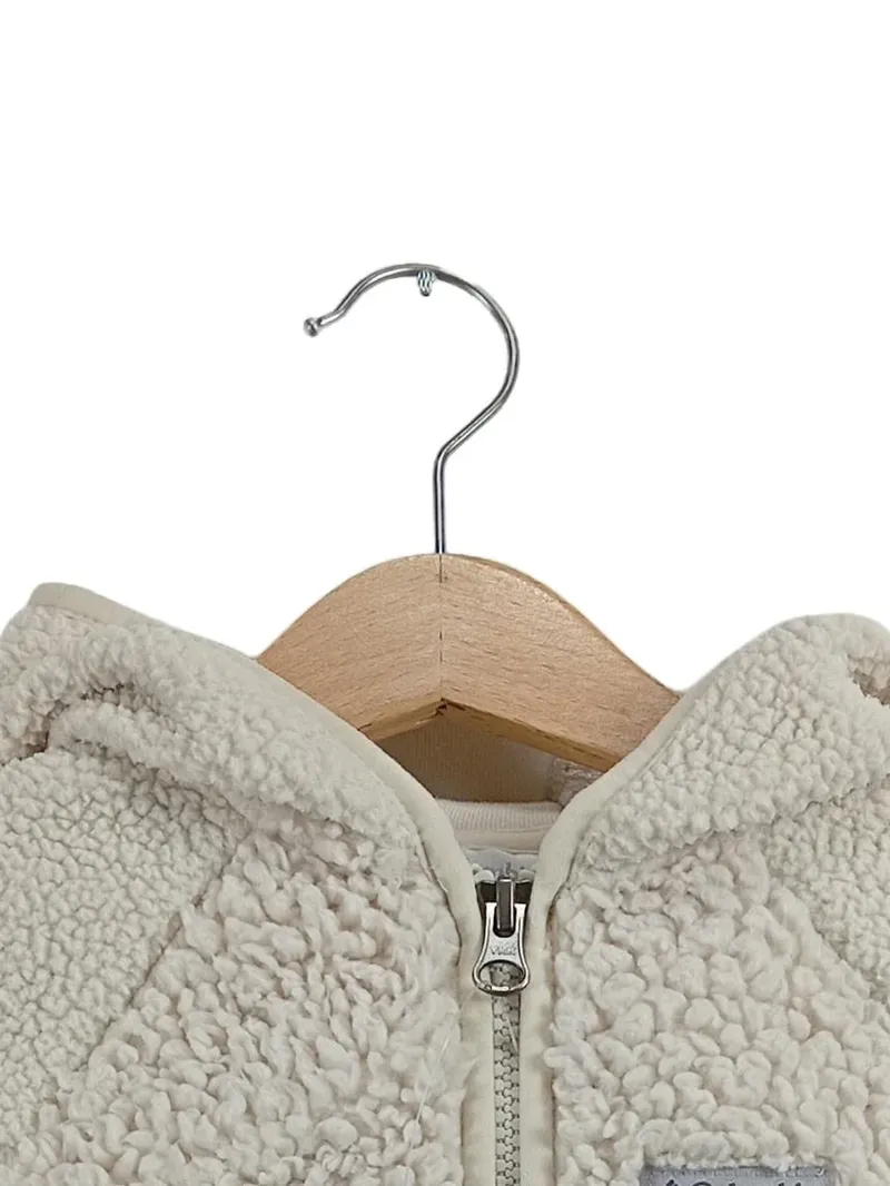 Columbia Fleecejacke Kinder Beige Gr. 86 (12-18 Monate) Outdoor 5