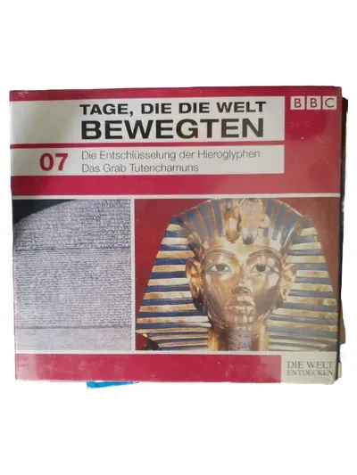 BBC DVD Tage die die Welt bewegten 07 Hieroglyphen Grab Tutenchamuns Doku