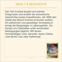 Everest DVD Abenteuerfilm Baltasar Kormákur Jake Gyllenhaal Josh Brolin 3