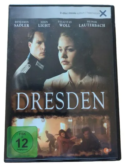 Dresden DVD Kriegsfilm Benjamin Sadler Felicitas Woll Heiner Lauterbach FSK 12