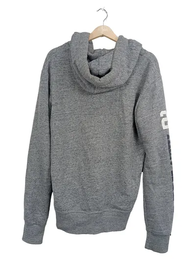 Superdry Herren Kapuzenpullover Sweatjacke Track Hoodie Grau Gr. 48 M