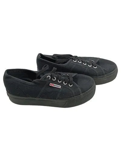 Superga 2750 Cotu Classic Sneaker Low Damen Schwarz Gr. 38 Casual