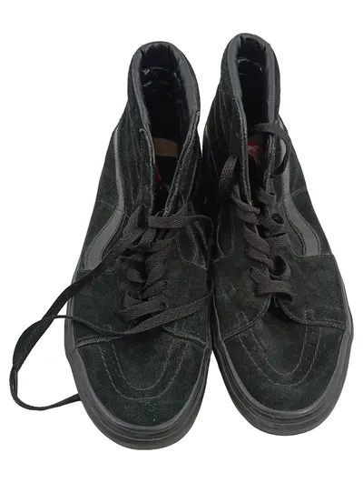 Vans Sk8-Hi Sneaker High Herren Schwarz Gr. 42 Kunststoff Streetwear