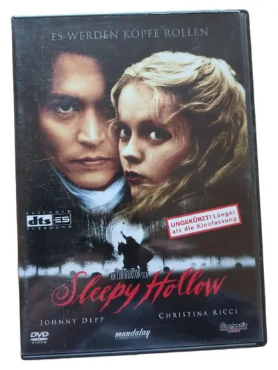Sleepy Hollow DVD Horrorfilm Johnny Depp Christina Ricci Tim Burton Ungekürzt