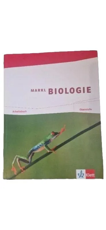 Markl Biologie Oberstufe Arbeitsbuch Ernst Klett Verlag