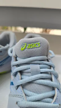 ASICS Gel-Game 9 Kinder Sportschuhe Tennisschuhe Blau Gr. 35.5 3