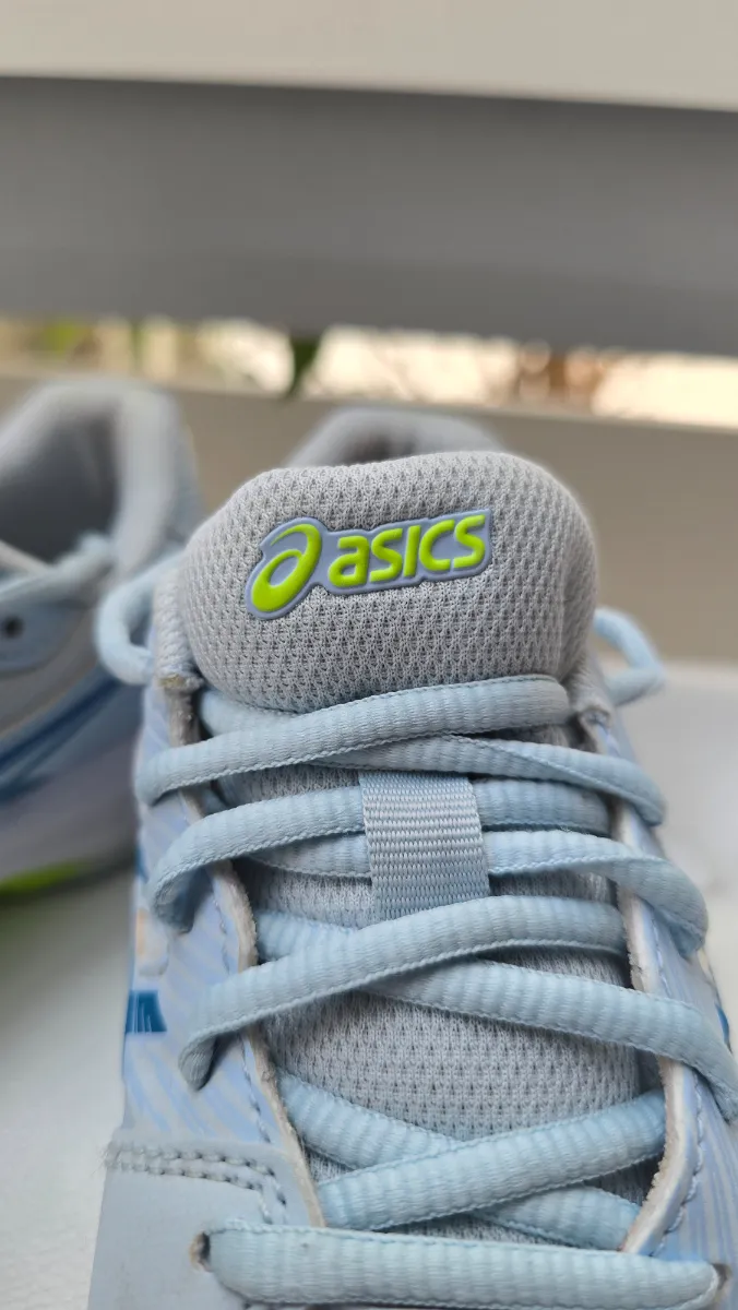 ASICS Gel-Game 9 Kinder Sportschuhe Tennisschuhe Blau Gr. 35.5 3