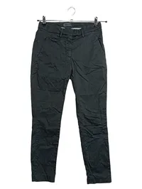 Dondup Damen Stoffhose Chino Grau Gr. 36 W28 Baumwolle 1