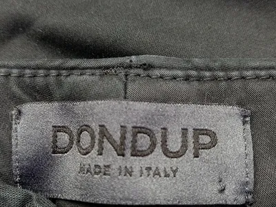Dondup Damen Stoffhose Chino Grau Gr. 36 W28 Baumwolle