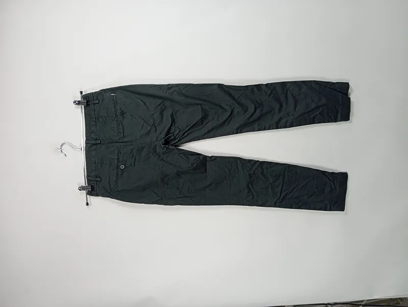 Dondup Damen Stoffhose Chino Grau Gr. 36 W28 Baumwolle 3