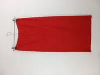 Annikki Karvinen Bleistiftrock Damen Gr. 38 Rot Wolle Maxirock 3