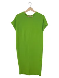 Esisto Damen Strickkleid Freizeitkleid Grün Gr. 38, M Baumwolle 1