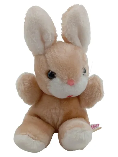 SISO Plüschtier Hase Kuscheltier Beige Vintage Stofftier Kaninchen