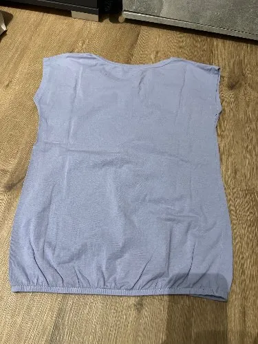 Venice Beach Damen Top Shirt Gr. XS grau ärmellos Sportshirt Logo