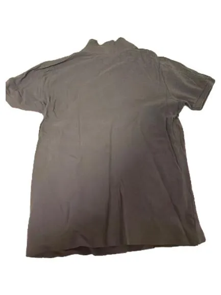 ABOUT YOU Herren Poloshirt Grau Gr. M Basic Baumwolle Kurzarm 5