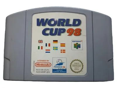World Cup 98 Nintendo 64 N64 Sportspiel Fußball Retro