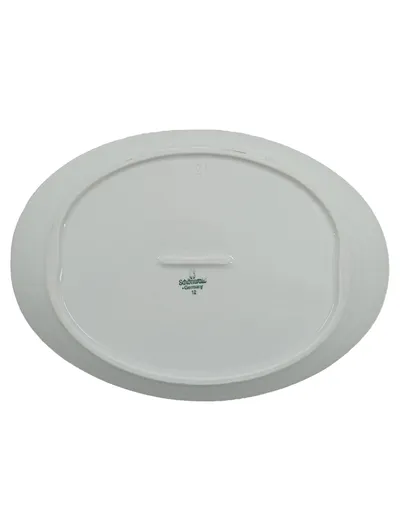 Schönwald Servierplatte oval 20x14 cm Porzellan Weiß Klassisch