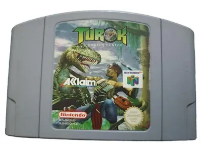 Nintendo Turok Dinosaur Hunter N64 Spielmodul NUS-006(EUR) Acclaim