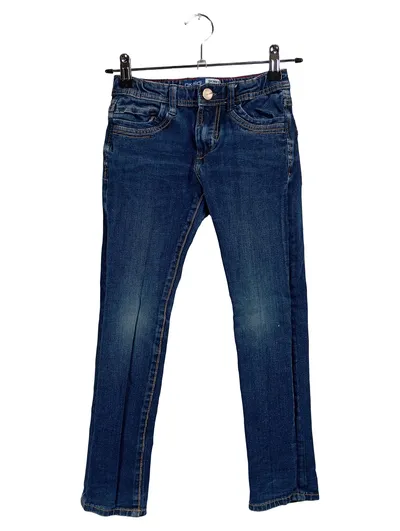 Okaïdi Mädchen Jeans Skinny Fit Blau Gr. 128 Baumwolle Hose Denim