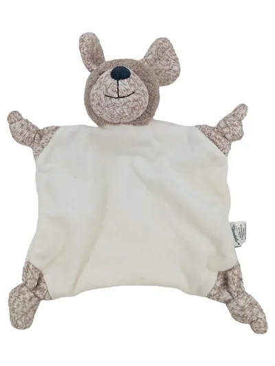Sterntaler Schmusetuch Hund Kuscheltuch Schnuffeltuch Beige 25x25cm Baby