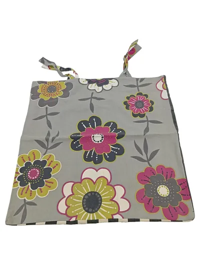 Gudrun Sjöden Dekokissen Kissenhülle Blumenmuster Gestreift 50x50 cm Baumwolle