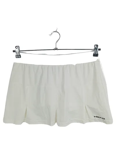 HEAD Damen Tennisrock Sportrock Weiß Gr. 40, L Tennis Skirt